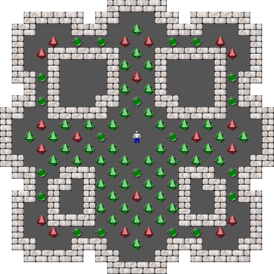 Sokoban David W. Skinner Arranged level 342